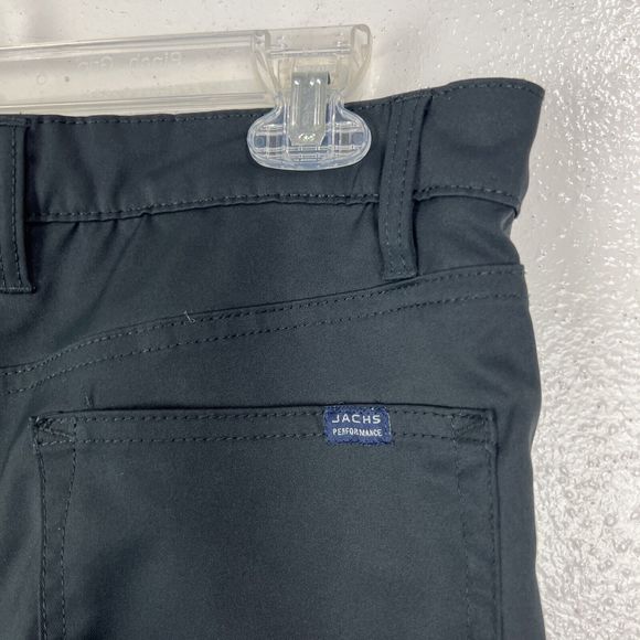 Jachs New York Pants Men 29 X 32 Black Performance Lightweight Bottoms - Picture 9 of 12